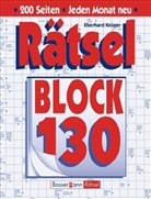 Eberhard Krüger - Rätselblock. Bd.130