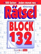 Eberhard Krüger - Rätselblock. Bd.132