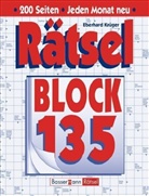 Eberhard Krüger - Rätselblock. Bd.135