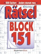 Eberhard Krüger - Rätselblock. Bd.151