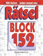 Eberhard Krüger - Rätselblock. Bd.152