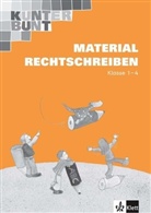 Horst Bartnitzky, Hans-Dieter Bunk - Das Kunterbunt Sprachbuch, bisherige Ausgabe: Rechtschreibkarten Klasse 1-4