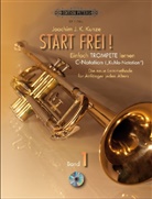 Joachim J. K. Kunze - Start frei!, Einfach Trompete lernen - C-Notation ("Kuhlo-Notation"), m. Audio-CD. Bd.1