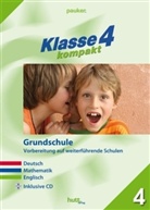 Stepha Hutt, Stephan Hutt, Hutt Lernhilfen - Klasse 4 kompakt, m. Audio-CD