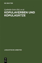 Ljudmil Geist, Ljudmila Geist, Rothstein, Rothstein, Björn Rothstein - Kopulaverben und Kopulasätze