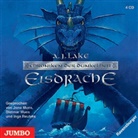 A. J. Lake, Dietmar Mues, Jona Mues, Inga Reuters - Chroniken der Dunkelheit, Audio-CDs - Nr.1: Eisdrache, 4 Audio-CDs (Audiolibro)