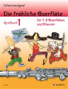 Gefion Landgraf, Andreas Schürmann - Die fröhliche Querflöte, Spielbuch für 1-2 Querflöten u. Klavier. Bd.1