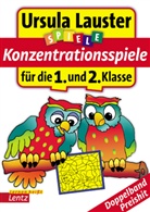 Ursula Lauster - Konzentrationsspiele für die 1. und 2. Klasse, Doppelband
