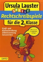 Ursula Lauster - Rechtschreibspiele für die 2. Klasse, Neuausgabe