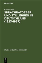 Claudia Law - Sprachratgeber und Stillehren in Deutschland (1923-1967)