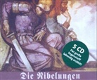 Auguste Lechner, Markus Mayer - Die Nibelungen, 5 Audio-CDs (Hörbuch)