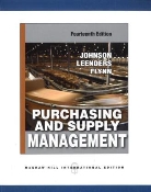 Anna E. Flynn, P. Fr. Johnson, Leenders, Michiel R. Leenders - Purchasing and Supply Management