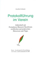 Joachim Lehmann - Protokollführung im Verein