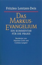Lentzen-Deis, Fritzleo Lentzen-Deis, Beck, Beck, Eleonore Beck, Gabriel Miller... - Das Markus-Evangelium