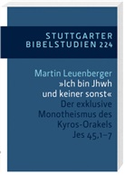 Martin Leuenberger - Ich bin Jhwh und keiner sonst