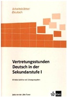 Jutta von der Lühe-Tower - Vertretungsstunden Deutsch in der Sekundarstufe I