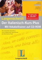 Langenscheidt Der Italienisch-Kurs Plus, 6 Audio-CDs, 3 Bücher u. 1 CD-ROM