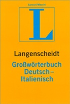 Langenscheidt Großwörterbuch Deutsch-Italienisch