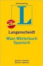 Langenscheidt Maxi-Wörterbuch Spanisch