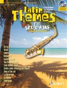 Max Charles Davies - Latin Themes, for Alto Saxophone, w. Audio-CD