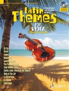 Latin Themes, for Viola, w. Audio-CD