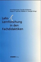 Lehr- und Lernforschung in den Fachdidaktiken