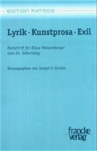 Josep P Strelka, Joseph P Strelka, Joseph P. Strelka - Lyrik - Kunstprosa - Exil