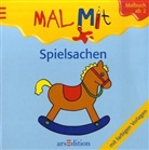 Ingrid Bräuer - Mal mit!: Spielsachen, Malbuch (ab 2 Jahren)