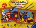 Malen nach Zahlen Junior - Jeder kann malen (Mal-Sets), Bildgröße: 24 x 30 cm: Piraten