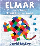 David McKee - Elmar im Schnee, Deutsch-Englisch. Elmer in the snow