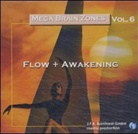 Mega Brain Zones, Audio-CDs - Vol.6: Flow + Awakening, 1 Audio-CD (Audiolibro)