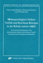 Christin Beckmann, Christine Beckmann, Franz-Josep Meissner, Franz-Joseph Meißner, Sch, Schröde... - Mehrsprachigkeit fördern. Vielfalt und Reichtum Europas in der Schule nutzen (MES)
