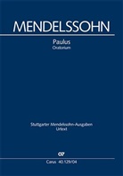 Felix Mendelssohn Bartholdy, R. Larry Todd - Paulus op.36, Klavierauszug, deutscher Text