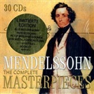 Felix Mendelssohn Bartholdy - The Complete Masterpieces, 30 Audio-CDs. Sämtliche Meisterwerke, 30 Audio-CDs (Hörbuch)