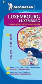 Michelin Karten - Bl.11: Michelin Karte Luxemburg. Luxembourg