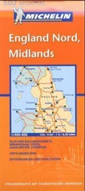 Michelin Karten - Bl.502: Michelin Karte England Nord, Midlands