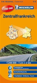 Michelin Karten - Bl.518: Michelin Karte Zentralfrankreich