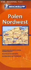Michelin Karten - Bl.556: Michelin Karte Polen Nordwest. Pologne Nord-Ouest