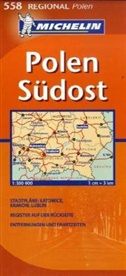 Michelin Karten - Bl.558: Michelin Karte Polen Südost. Pologne Sud-Est