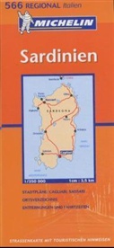 Michelin Karten - Bl.566: Michelin Karte Sardinien