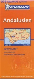 Michelin Karten - Bl.578: Michelin Karte Andalusien. Andalucia