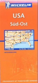 Michelin Karten - Bl.584: Michelin Karte USA Süd-Ost. Southeastern USA