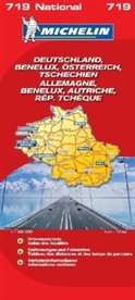 Michelin Karten - Bl.719: Michelin Karte Deutschland, Benelux, Österreich, Tschechien. Allemagne, Benelux, Suisse, Autriche, Republique Tcheque
