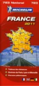 Michelin Karten - Bl.723: Michelin Karte France 2011