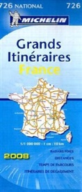 Michelin Karten - Bl.726: France: grands itinéraires 2008 / 1:1 000 000