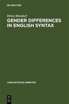 Britta Mondorf - Gender Differences in English Syntax