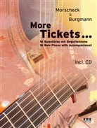 Chris Burgmann, Peter Morscheck - More Tickets ..., für 2 Gitarren, m. Audio-CD