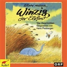 Erwin Moser, Hans Piesbergen - Winzig der Elefant, 1 Audio-CD (Audio book)
