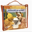 Barbara Moßmann - Die Tiere auf dem Bauernhof, m. 5 Fingerpuppen