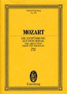 Wolfgang A. Mozart, Wolfgang Amadeus Mozart - Entführung aus dem Serail, KV384, Partitur